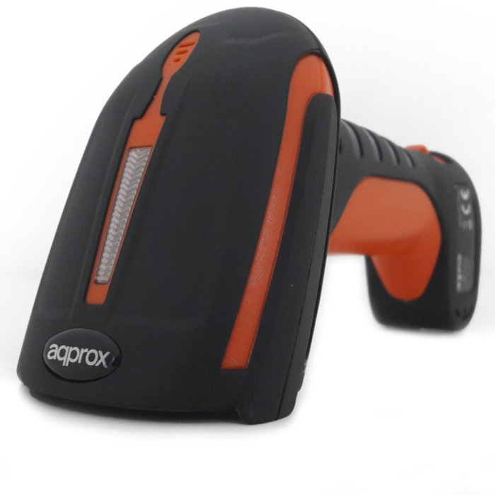 Approx APPLS17I2D Lector de Códigos de Barras 1D/2D Inalámbrico IP67 Gris, Naranja